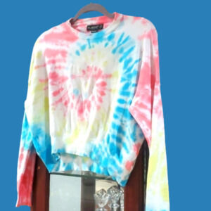 Blank NYC  Tie dyed sweat shirt xs